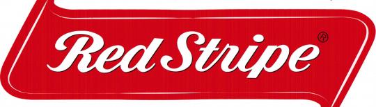 Red-Stripe Diagonal Sticker 